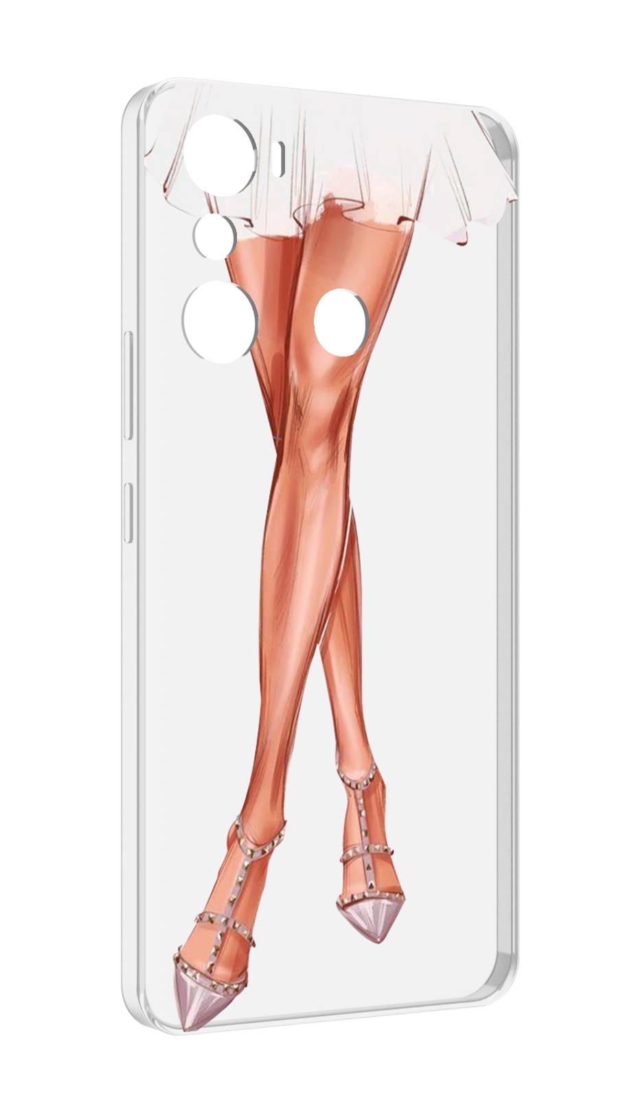

Чехол MyPads Ножки для Infinix Hot 20i, Прозрачный, Tocco