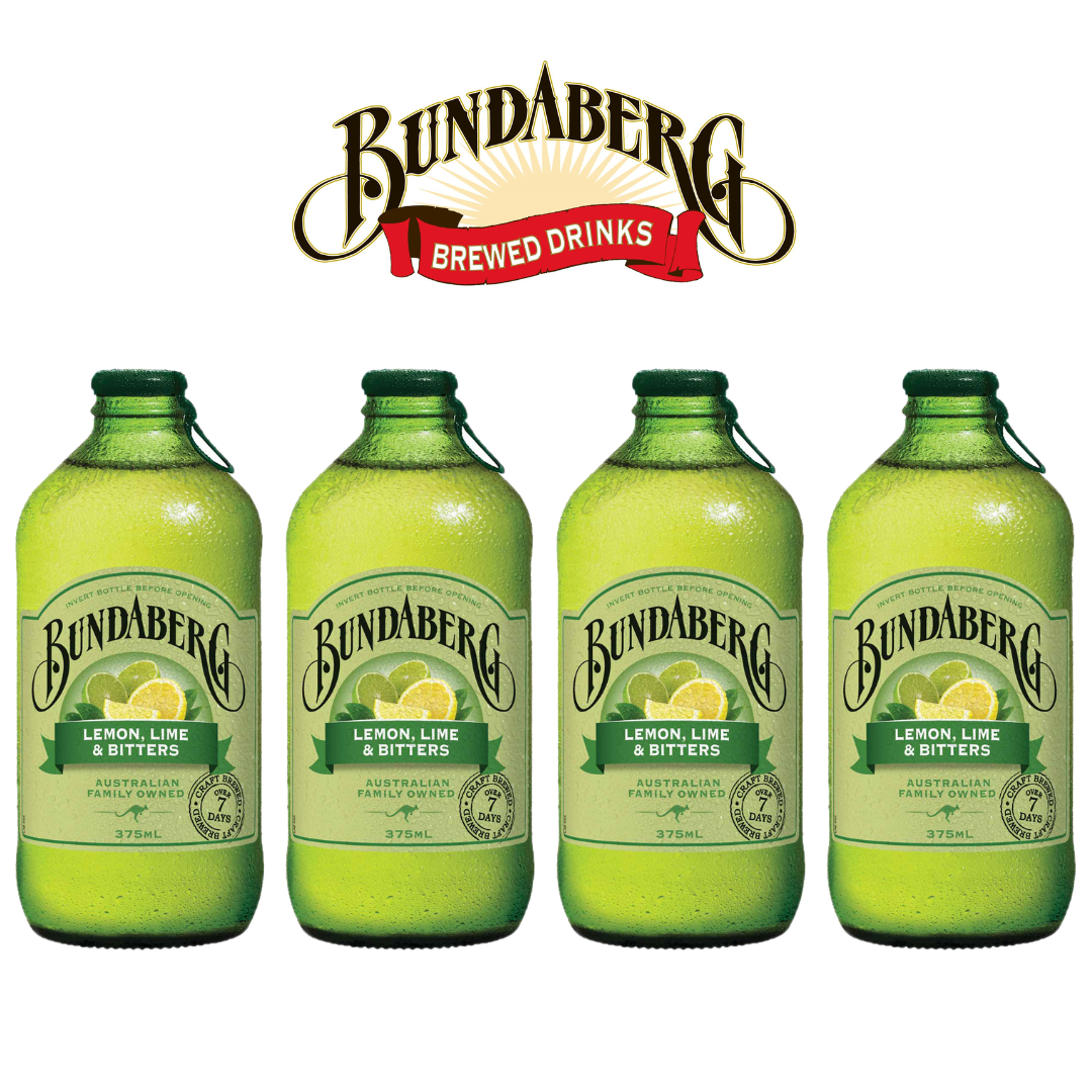 Лимонад Bundaberg ферментированный Лимон лайм и пряности, 375 мл х 4 шт