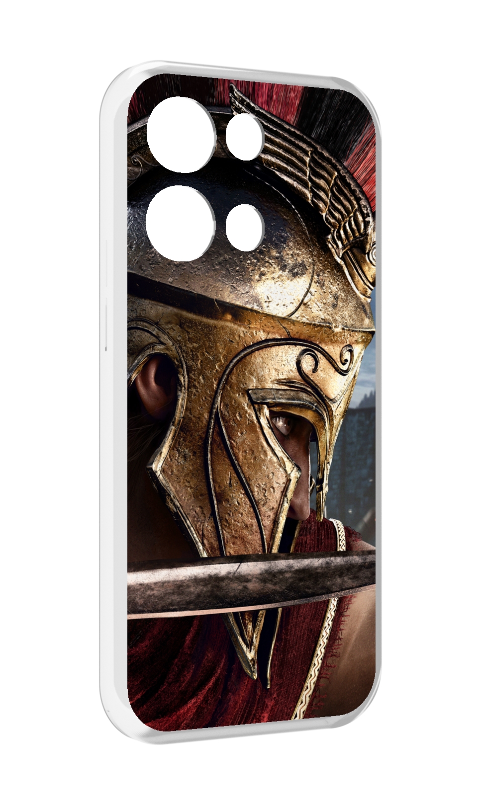 

Чехол MyPads Assassin's Creed Odyssey для OPPO Reno8 Pro, Прозрачный, Tocco