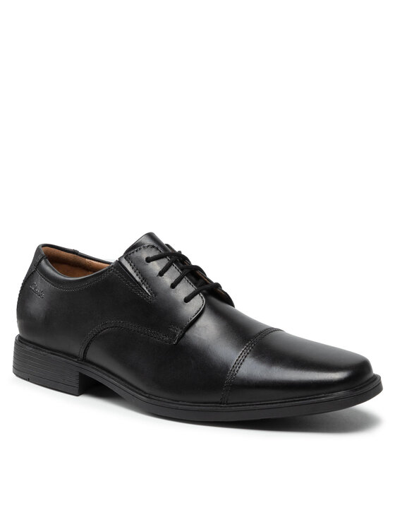 

Туфли Tilden Cap 261103097 Clarks Черный 41,5 EU, Tilden Cap 261103097