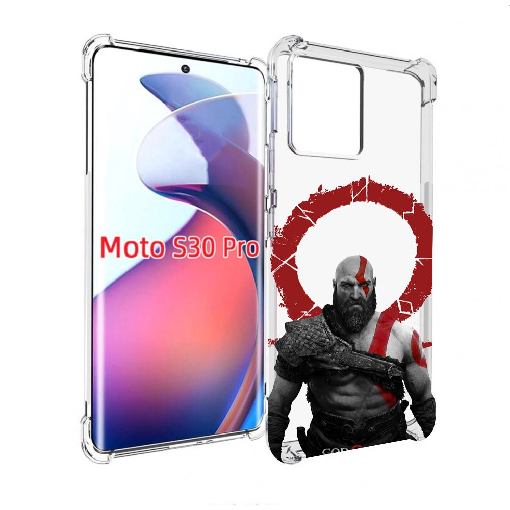 

Чехол MyPads God-of-War для Motorola Moto S30 Pro, Прозрачный, Tocco