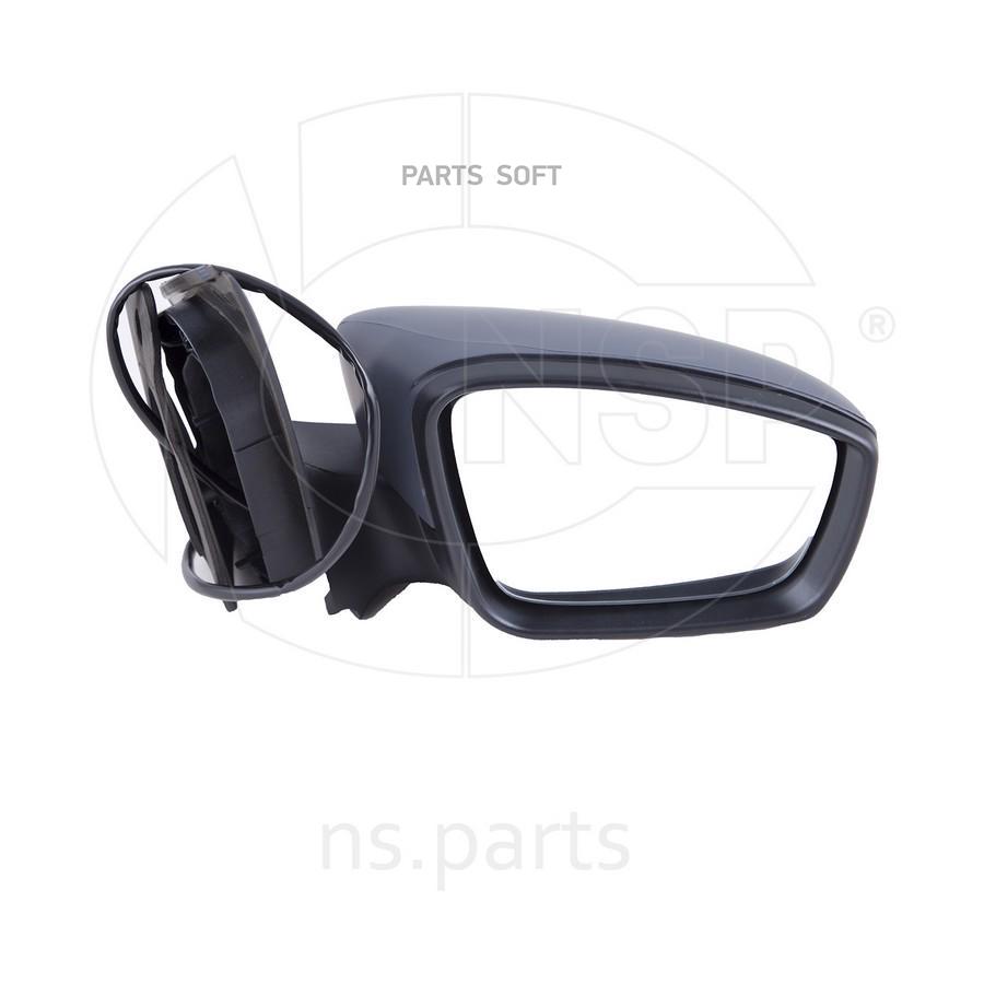 

Зеркало боковое VW Polo sedan (09-20) (эл., обогр.) правое в сборе с крышкой NSP