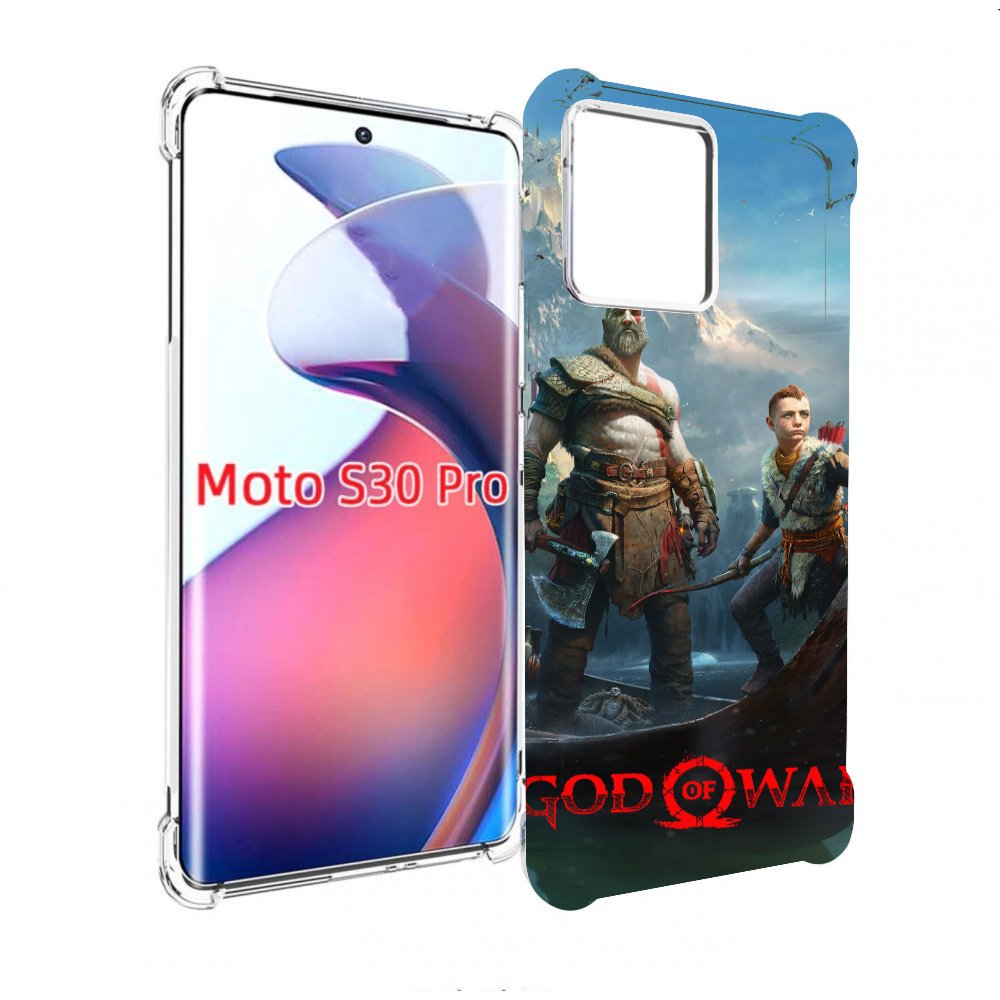 

Чехол MyPads God Of War Кратос Атрей для Motorola Moto S30 Pro, Прозрачный, Tocco