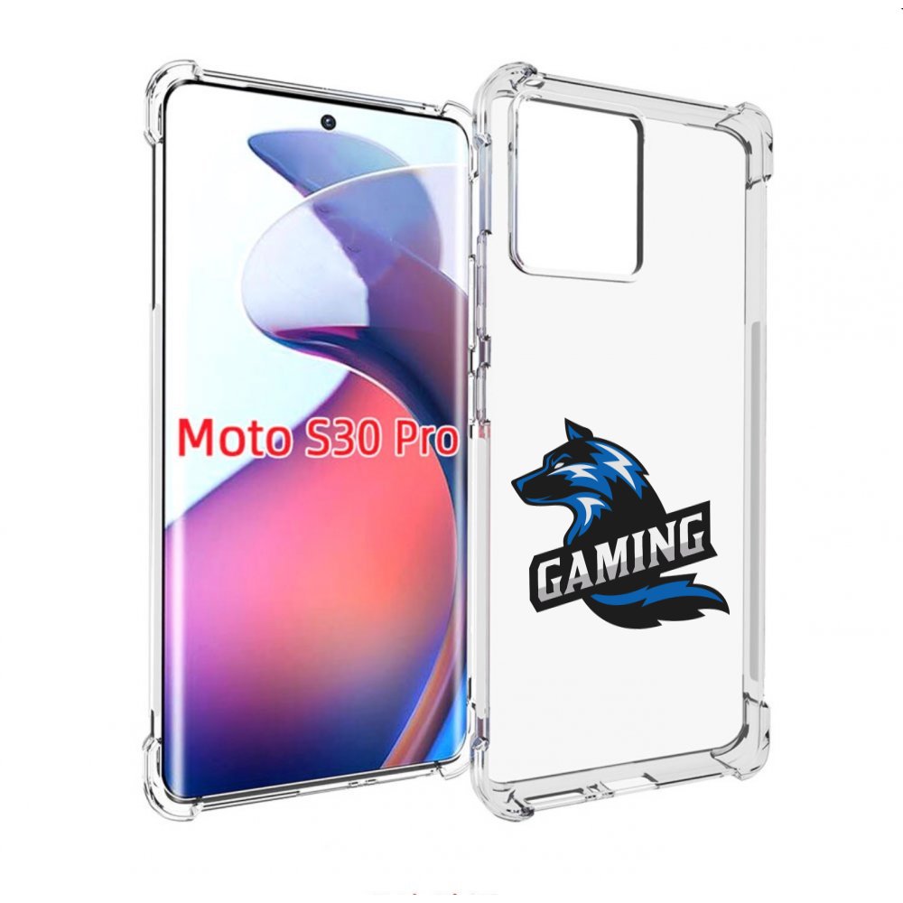 

Чехол MyPads Gaming мужской для Motorola Moto S30 Pro, Прозрачный, Tocco