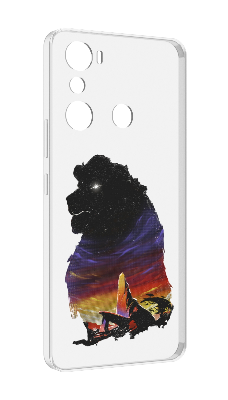 Чехол MyPads Муфаса для Infinix Hot 20i