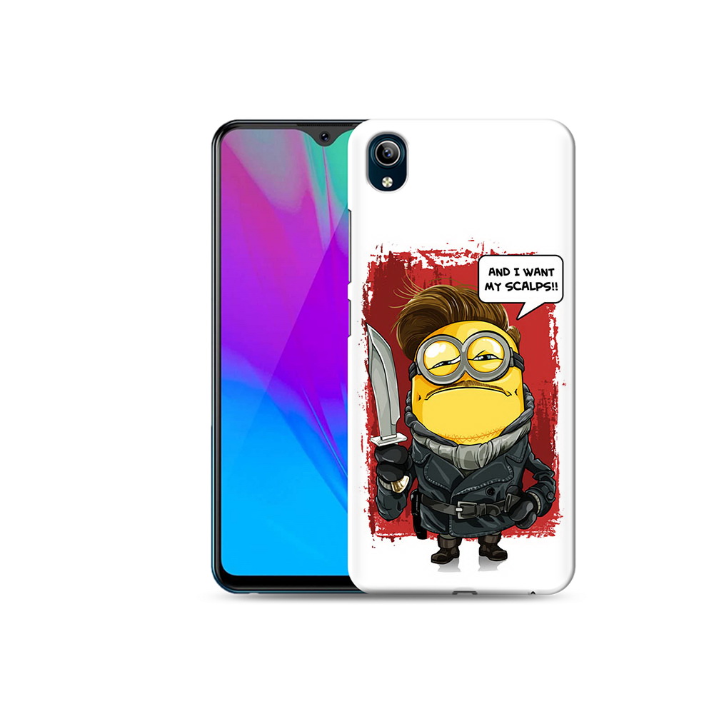 

Чехол MyPads Tocco для Vivo Y91C миньон убийца (PT156610.438.477), Прозрачный, Tocco