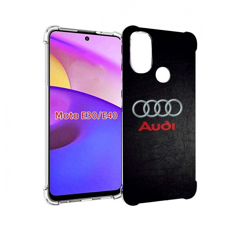 

Чехол бампер MyPads audi ауди 6 мужской для Motorola Moto E30., Прозрачный, Tocco