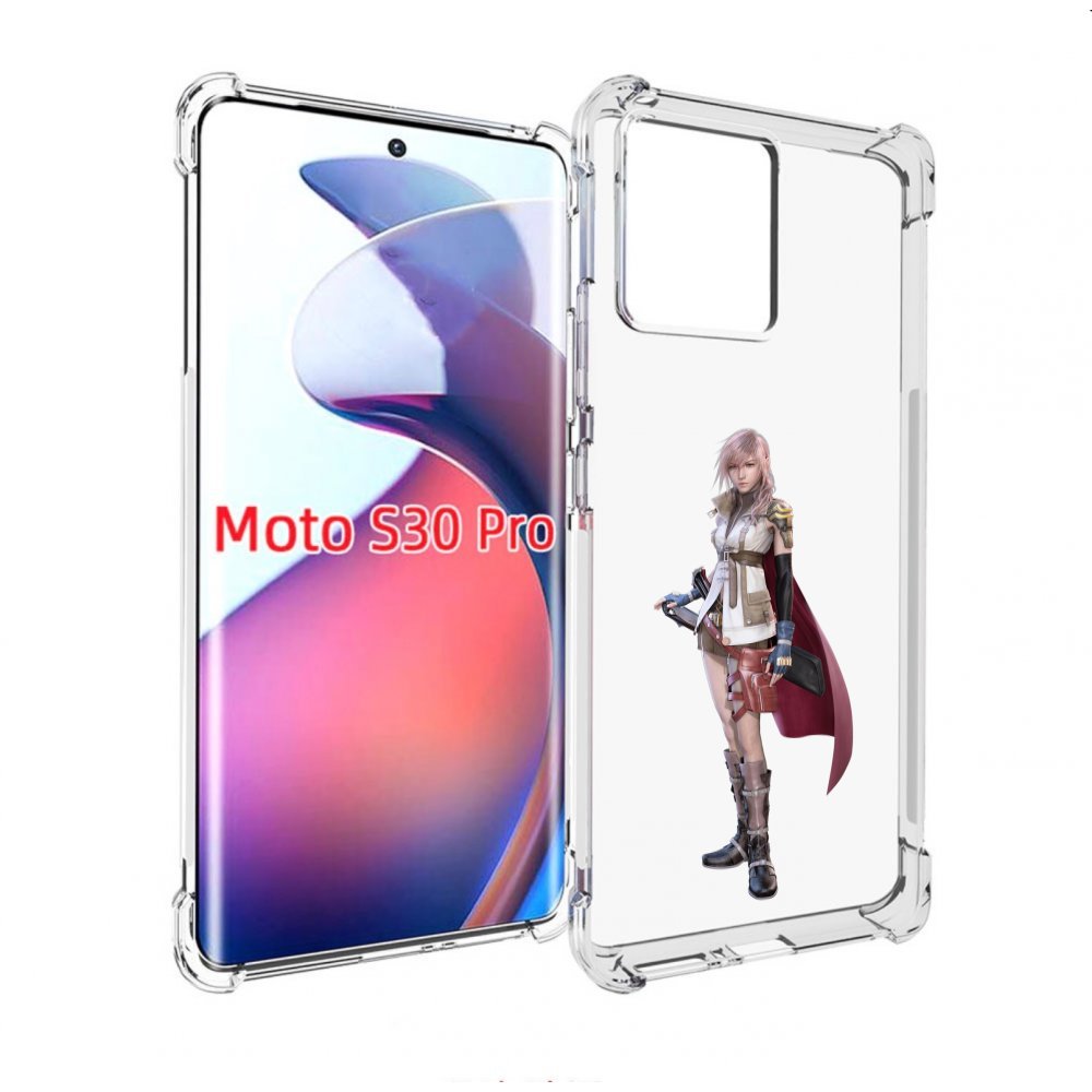 

Чехол MyPads Final-Fantasy для Motorola Moto S30 Pro, Прозрачный, Tocco