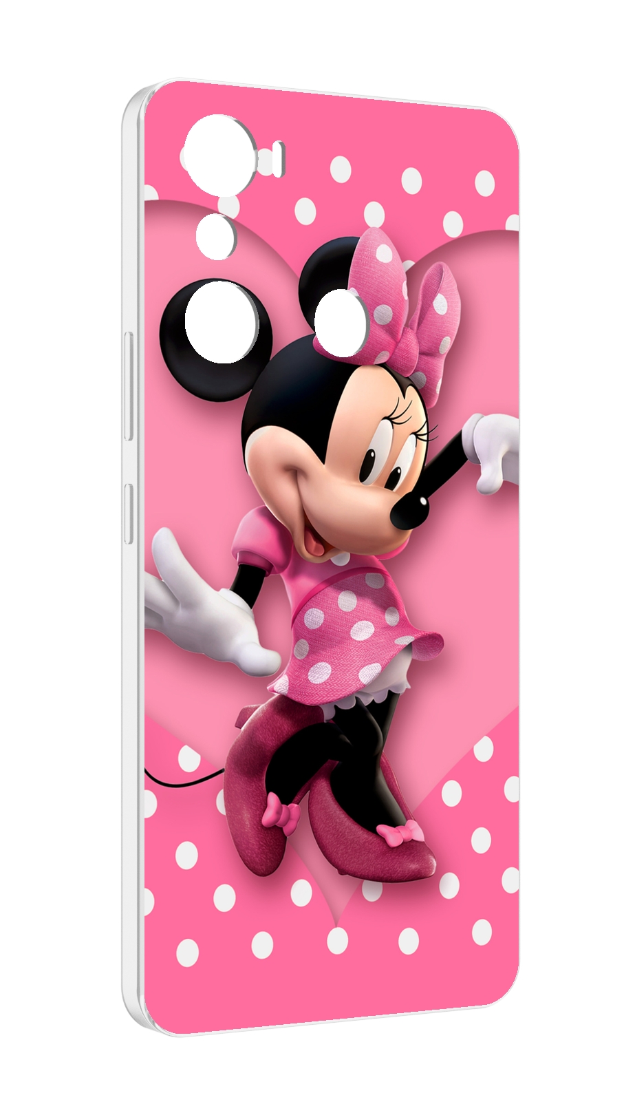 

Чехол MyPads Минни-Маус-в-сердце женский для Infinix Hot 20i, Прозрачный, Tocco