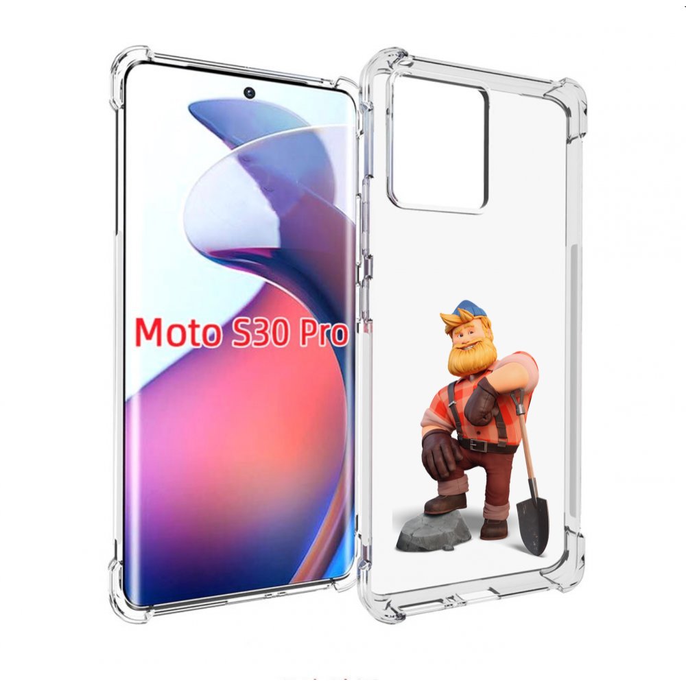 

Чехол MyPads FarmVille-2 для Motorola Moto S30 Pro, Прозрачный, Tocco
