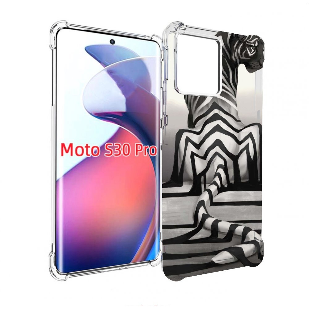 

Чехол MyPads Fantastic Beasts by Jade Mere для Motorola Moto S30 Pro, Прозрачный, Tocco