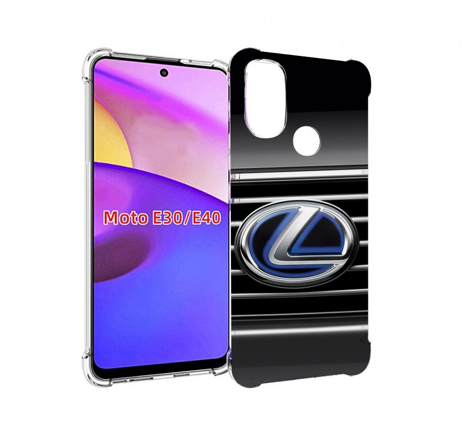 

Чехол бампер MyPads lexus-лексус-2 для Motorola Moto E30., Прозрачный, Tocco