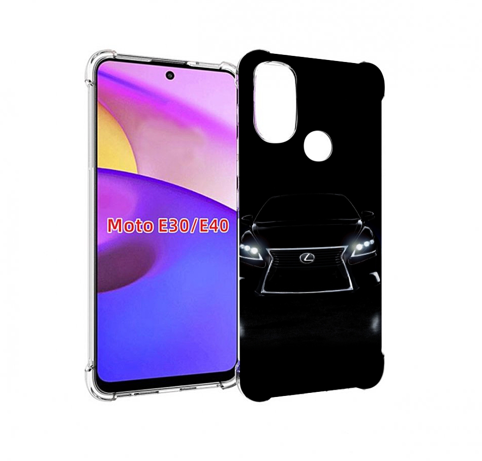 

Чехол бампер MyPads lexus лексус 1 мужской для Motorola Moto E30, Прозрачный, Tocco