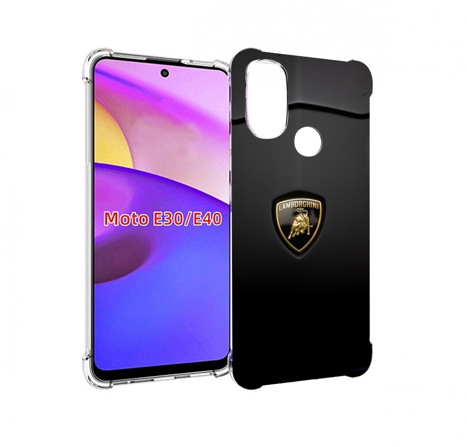 

Чехол бампер MyPads lamborghini ламба 3 для Motorola Moto E30., Прозрачный, Tocco