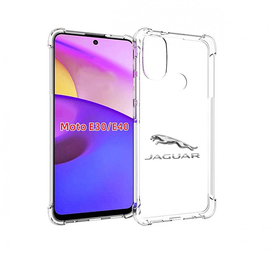 

Чехол бампер MyPads jaguar-3 для Motorola Moto E30., Прозрачный, Tocco