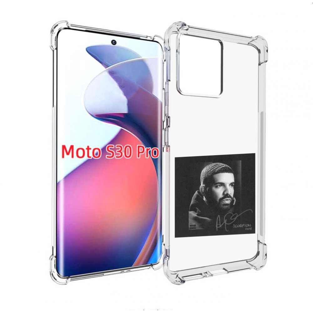 

Чехол MyPads Drake - Scorpion для Motorola Moto S30 Pro, Прозрачный, Tocco