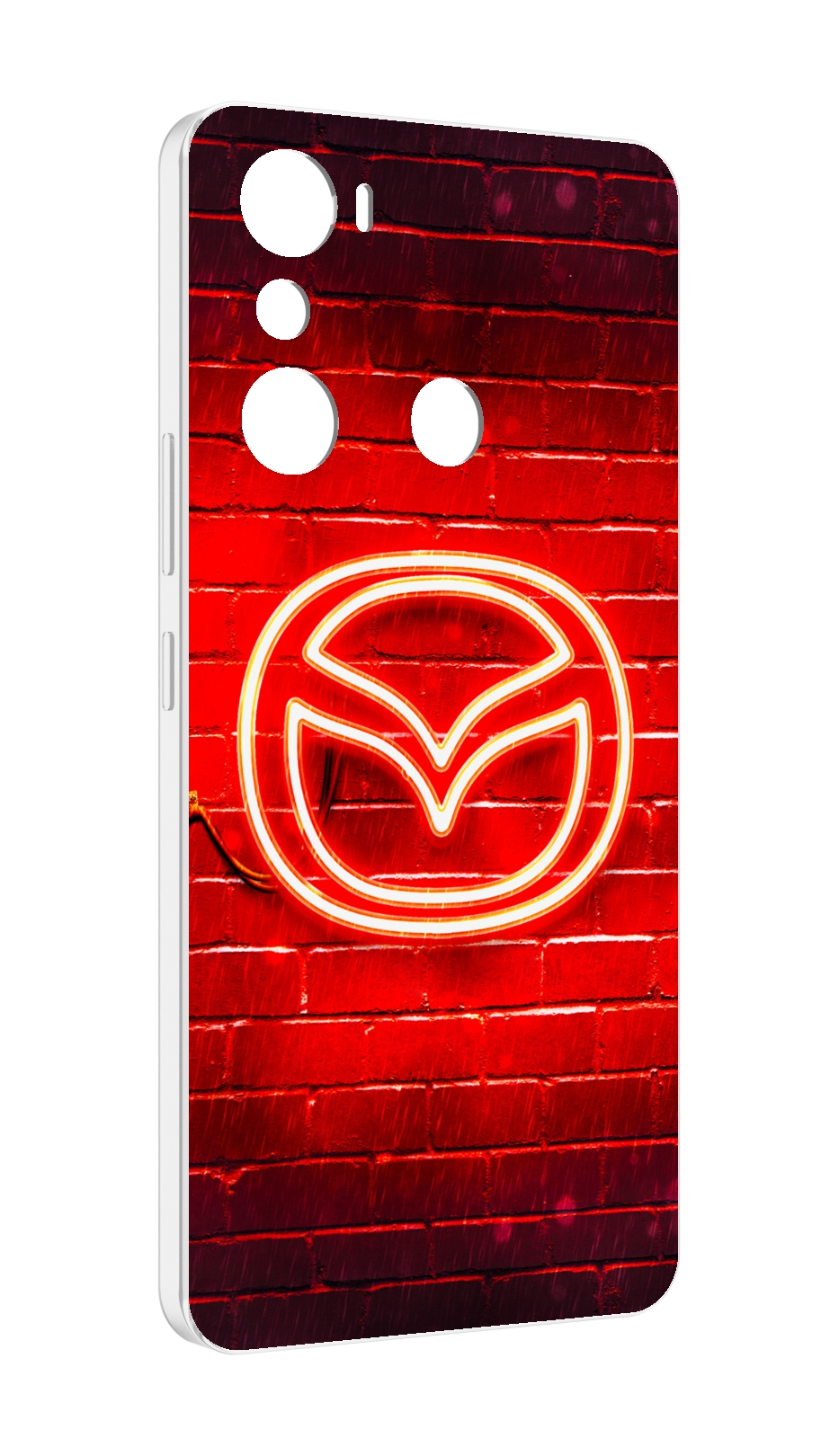 

Чехол MyPads Мазда для Infinix Hot 20i, Прозрачный, Tocco
