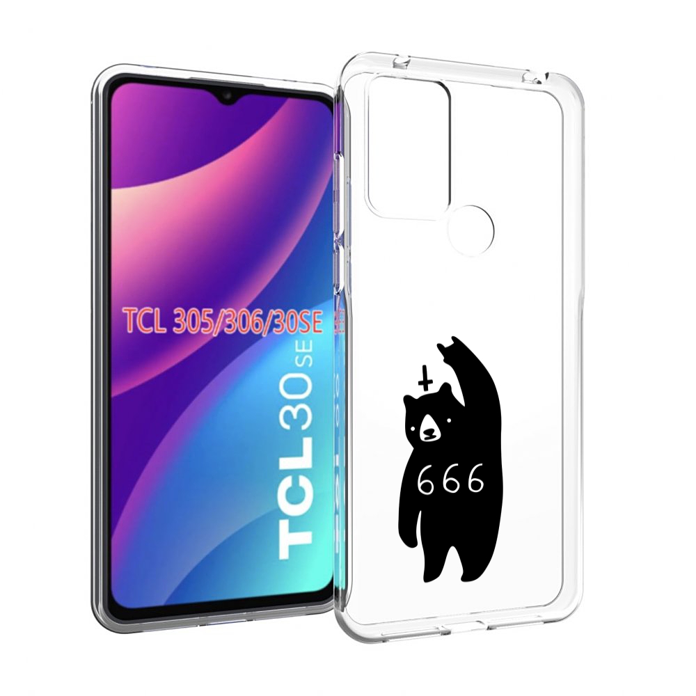 

Чехол MyPads медведь 666 для TCL 30SE/305/306/30E, Tocco