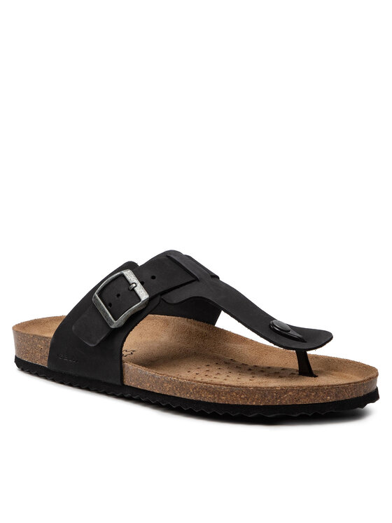 

Шлепанцы U Sandal Ghita D U159VD 00032 C9999 Geox Черный 43 EU, U Sandal Ghita D U159VD 00032 C9999