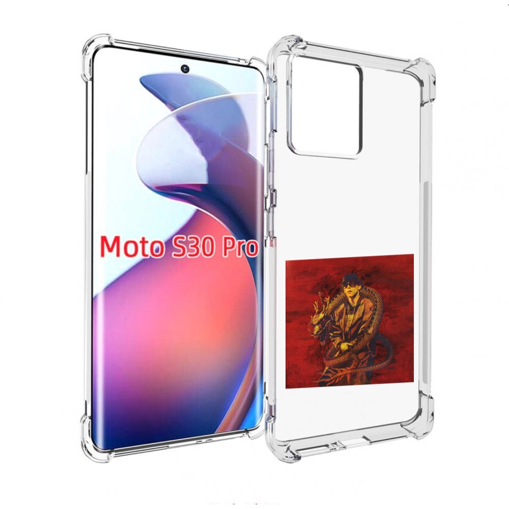 

Чехол MyPads Dragonborn Big Baby Tape для Motorola Moto S30 Pro, Прозрачный, Tocco