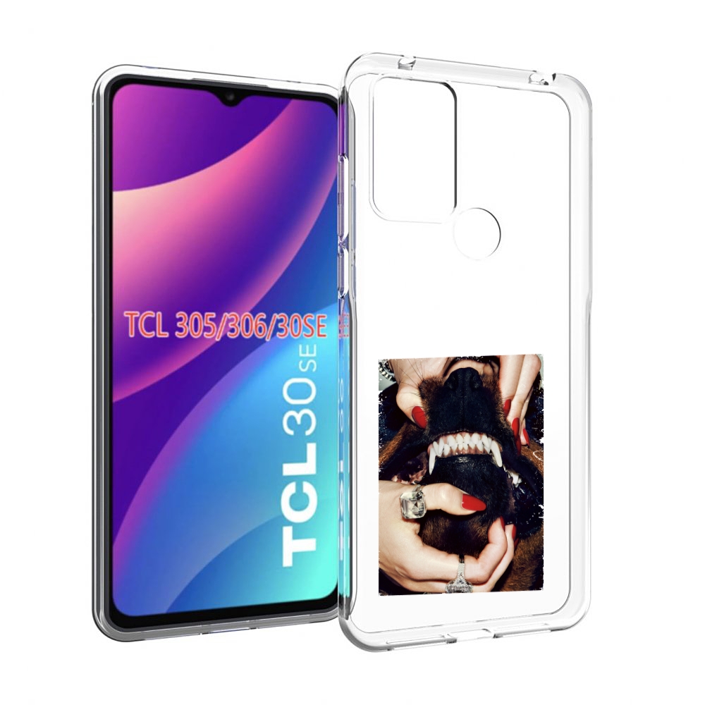 

Чехол MyPads маникюр для TCL 30SE/305/306/30E, Tocco