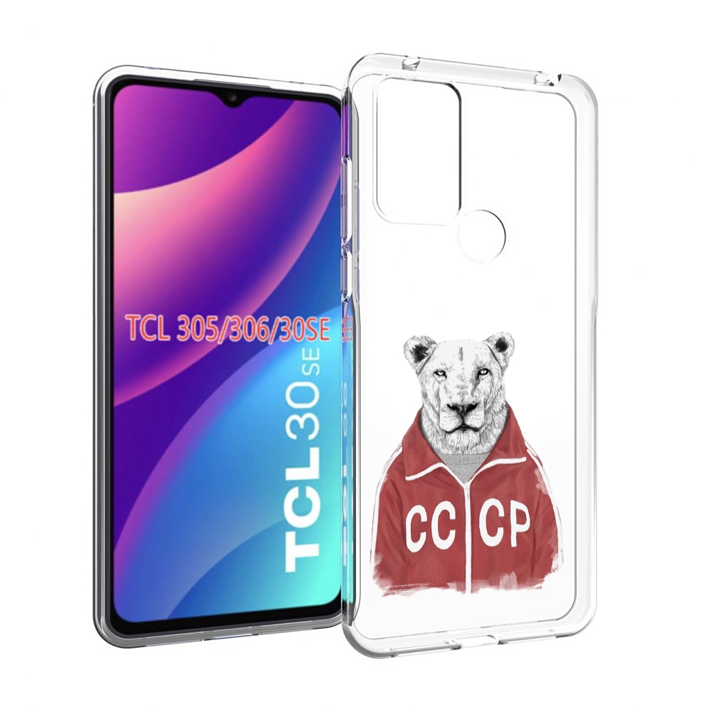

Чехол MyPads львица ссср для TCL 30SE/305/306/30E, Tocco