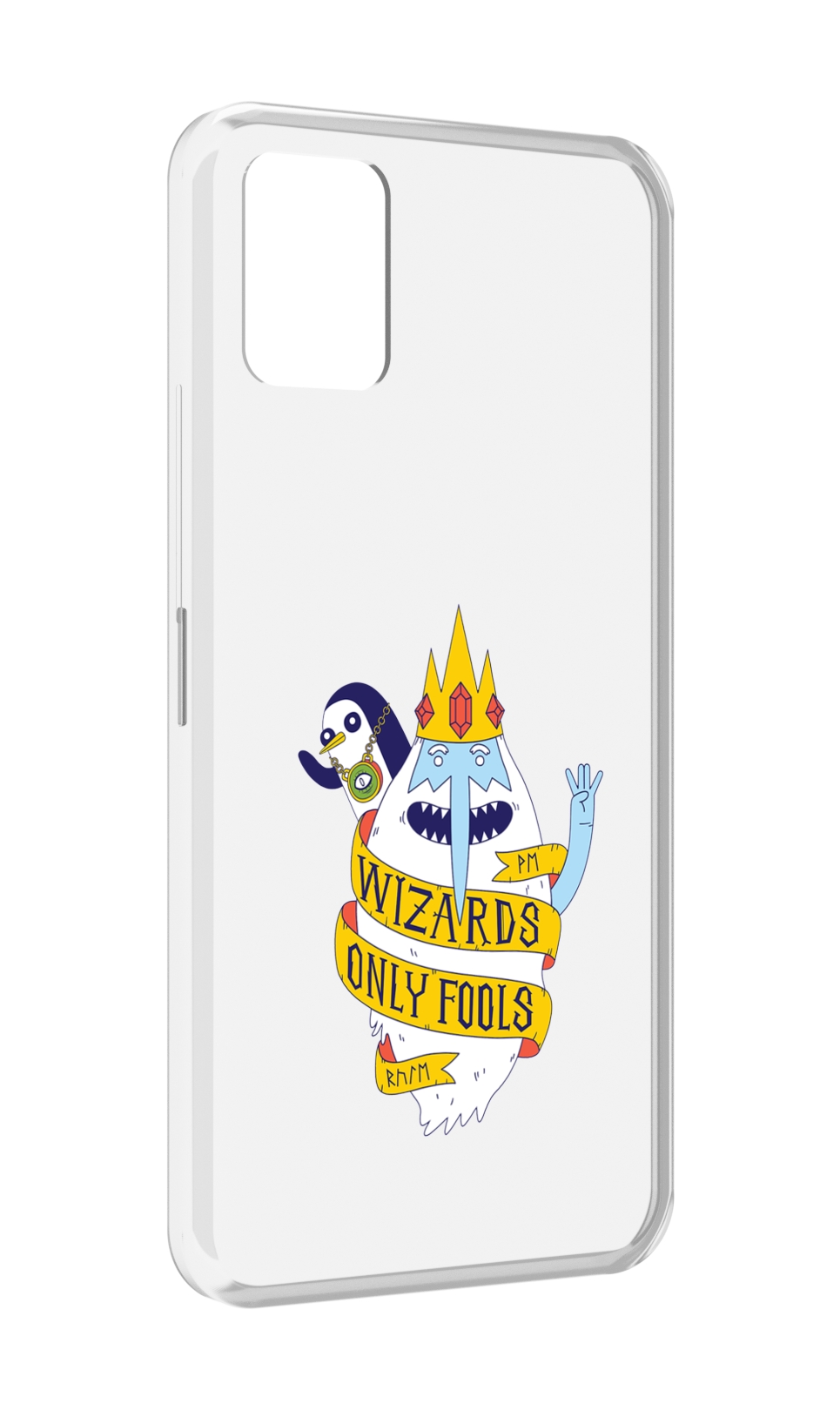 

Чехол MyPads время приключений снежный король для Umidigi Power 5, Прозрачный, Tocco