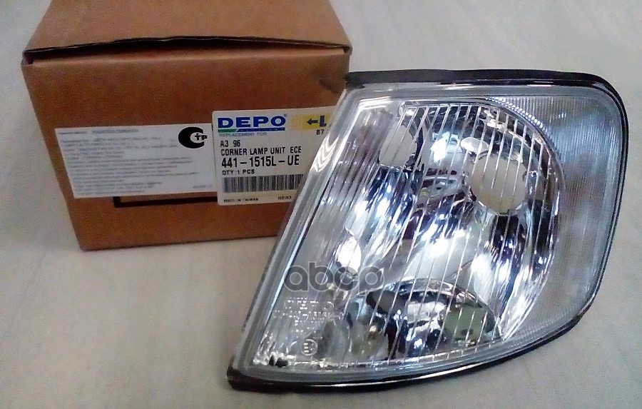 

Фонарь Указателя Поворота Лев (Белый) Audi: A3/S3 96-00 Depo арт. 441-1515L-UE