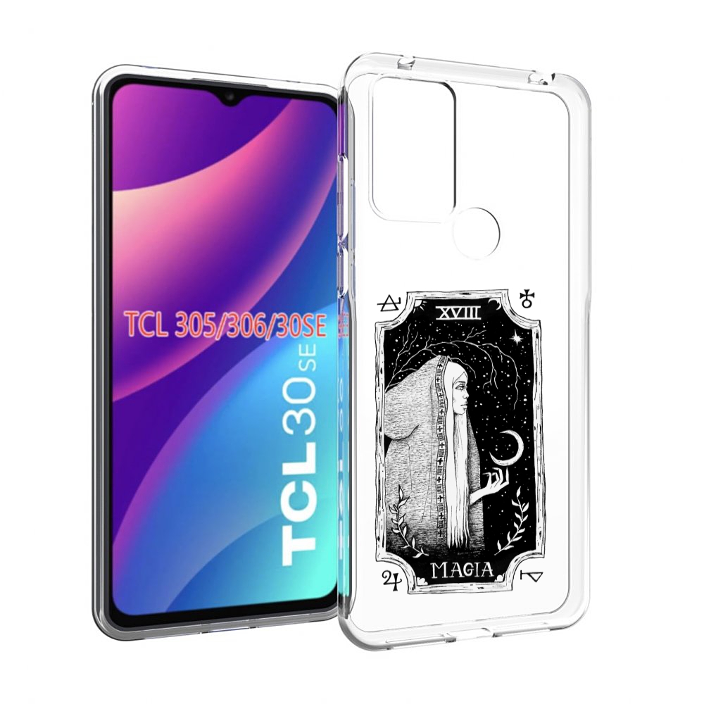 

Чехол MyPads лунная магия для TCL 30SE/305/306/30E, Tocco