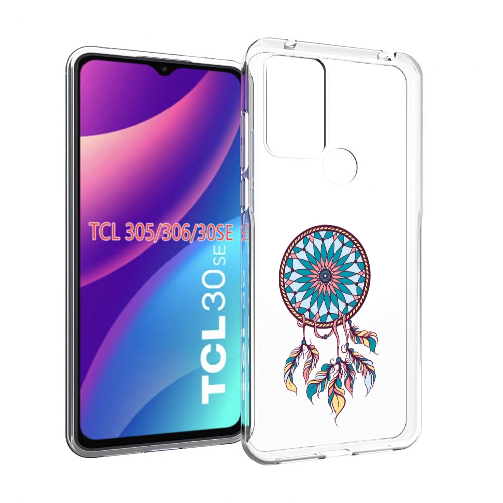 

Чехол MyPads ловец снов синий для TCL 30SE/305/306/30E, Tocco