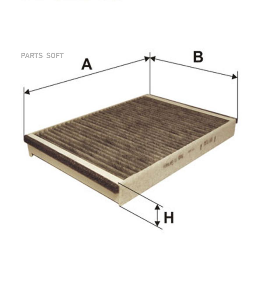 Фильтр салона FILTRON k1237a