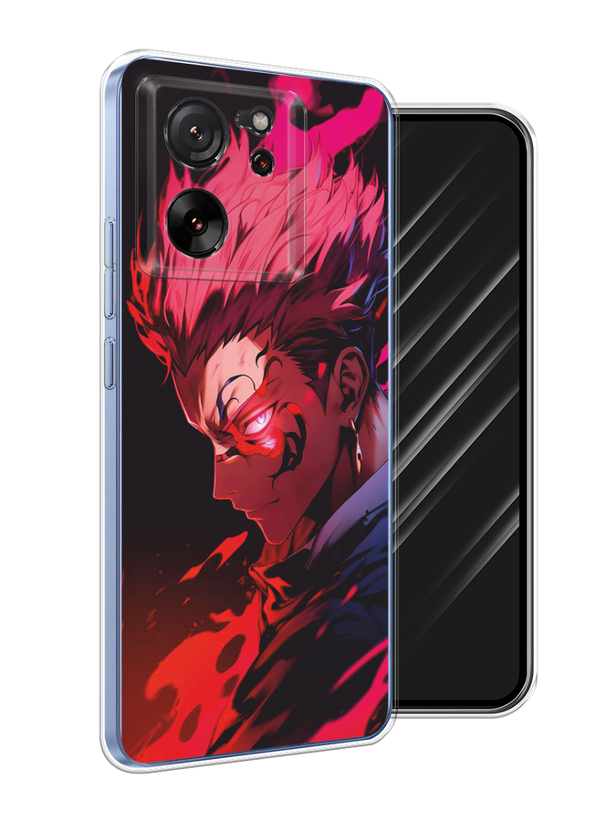 

Чехол Awog на Xiaomi 13T "Взгляд Сукуны", Розовый;красный;черный, 319850-1