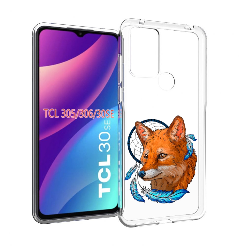 

Чехол MyPads лиса и ловец снов для TCL 30SE/305/306/30E, Tocco