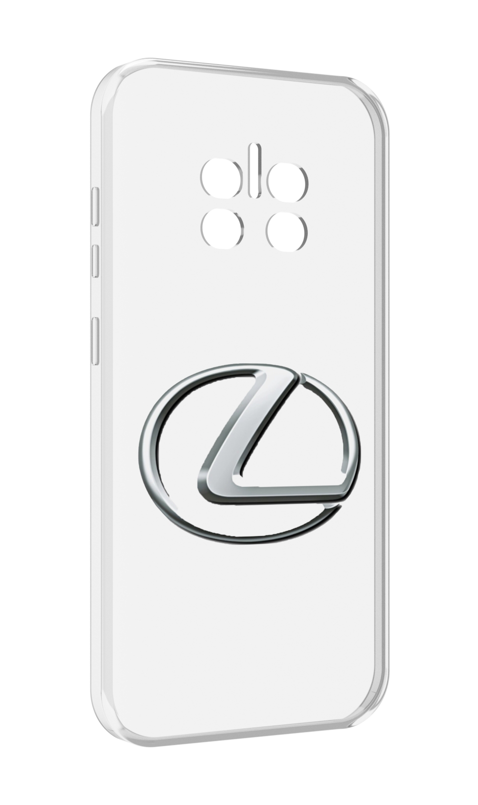 

Чехол MyPads lexus-5 мужской для Doogee V11, Прозрачный, Tocco