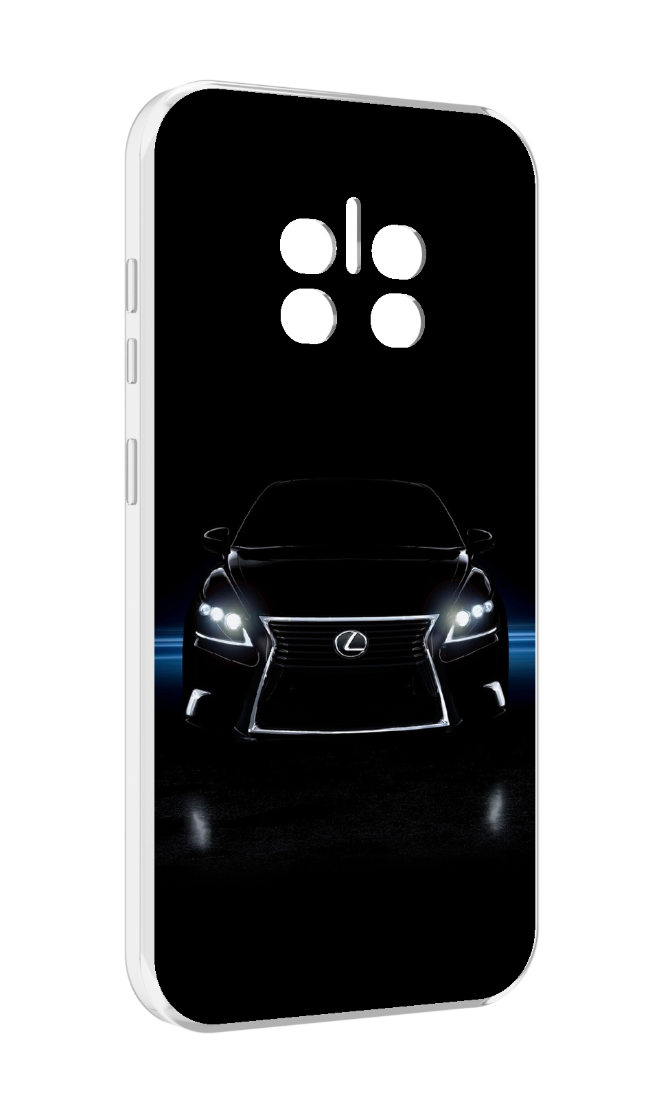 

Чехол MyPads lexus 1 мужской для Doogee V11, Прозрачный, Tocco