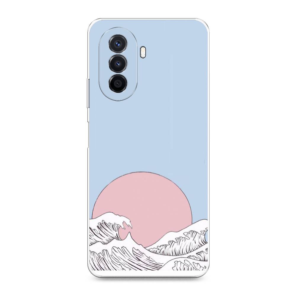 

Чехол Awog на Huawei Nova Y70 "Японское солнце", 6109150-10