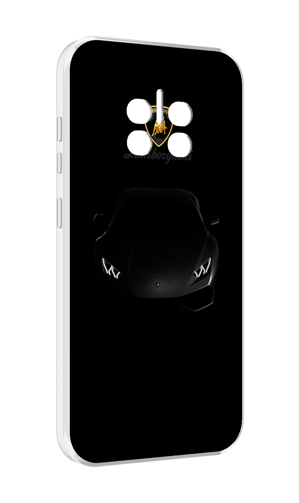 

Чехол MyPads lambo 4 мужской для Doogee V11, Прозрачный, Tocco