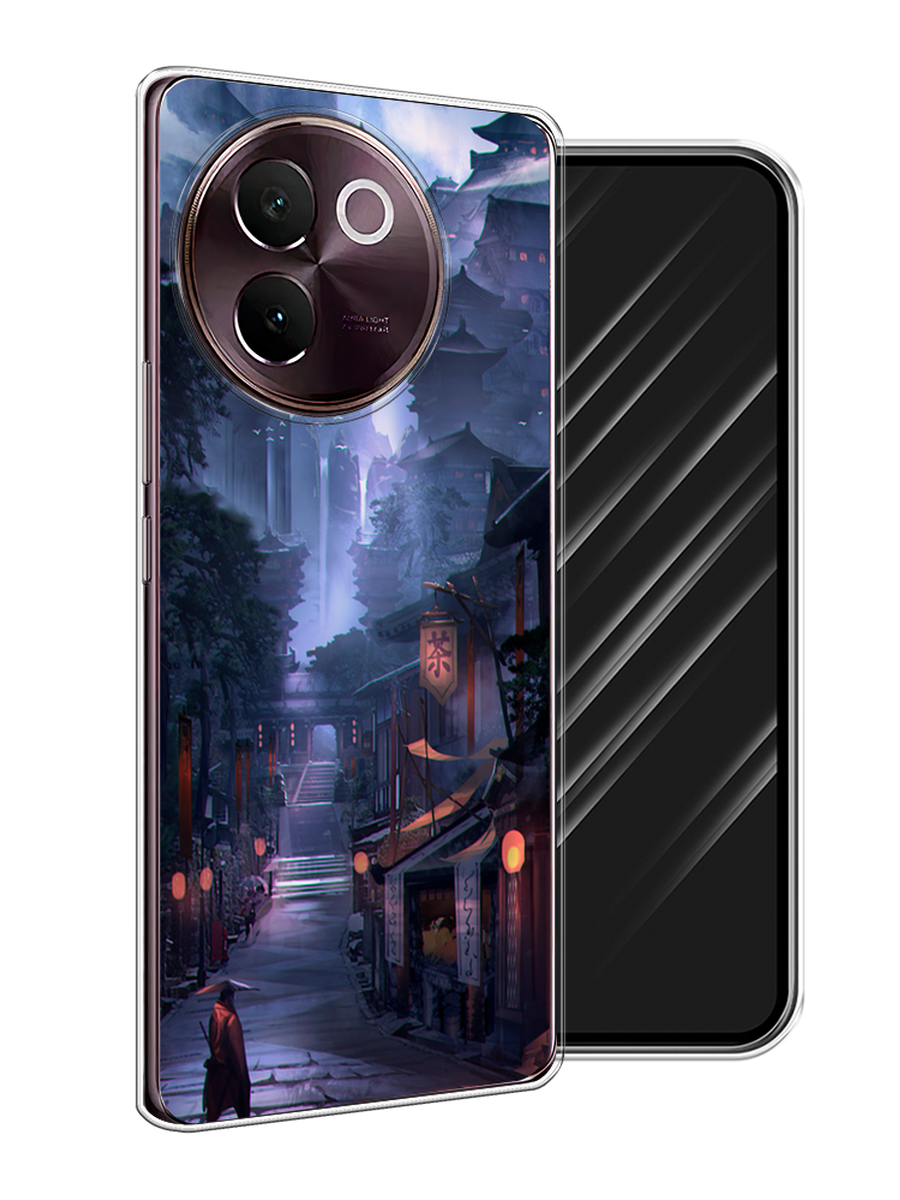 

Чехол Awog на Vivo V30e "Одинокий самурай", Синий;черный;коричневый, 2610550-1