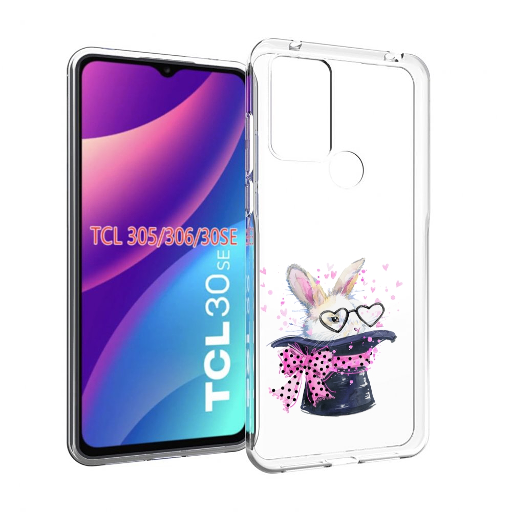 

Чехол MyPads кролик в шляпе для TCL 30SE/305/306/30E, Tocco