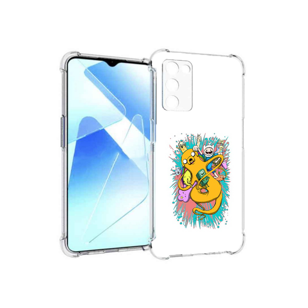 

Чехол MyPads Tocco для Infinix Zero X Pro время приключений рисунок, Прозрачный, Tocco