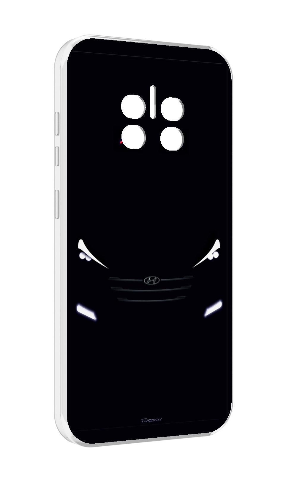 

Чехол MyPads hyundai 1 для Doogee V11, Прозрачный, Tocco