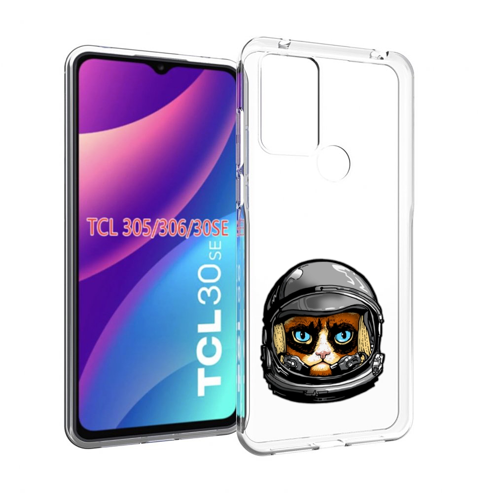 

Чехол MyPads кот космонавт для TCL 30SE/305/306/30E, Tocco