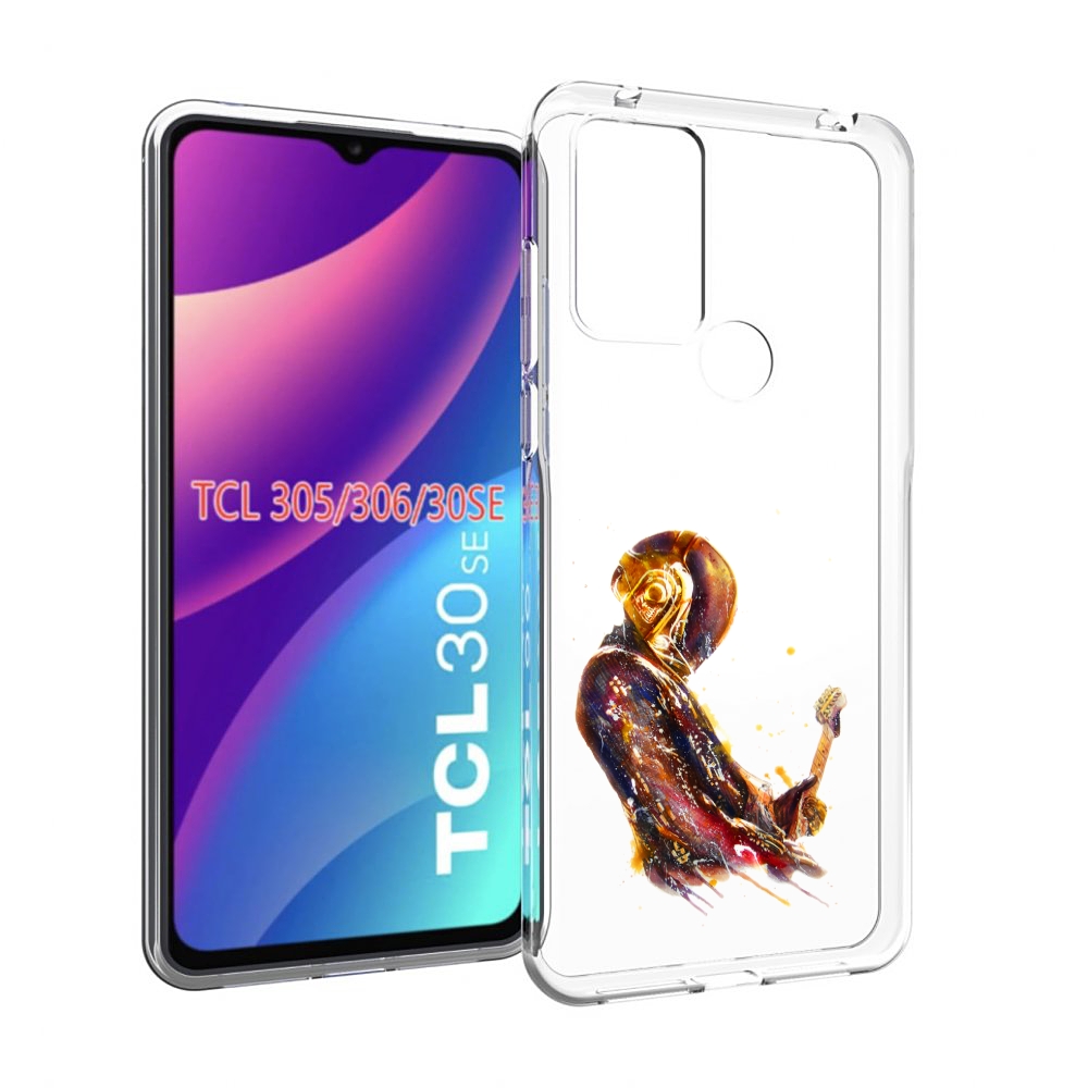 

Чехол MyPads космо-музыкант для TCL 30SE/305/306/30E, Tocco