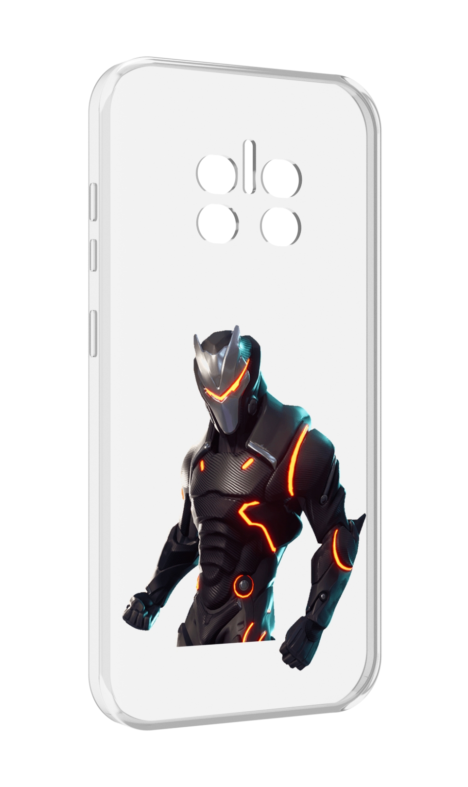 

Чехол MyPads fortnite-1 для Doogee V11, Прозрачный, Tocco