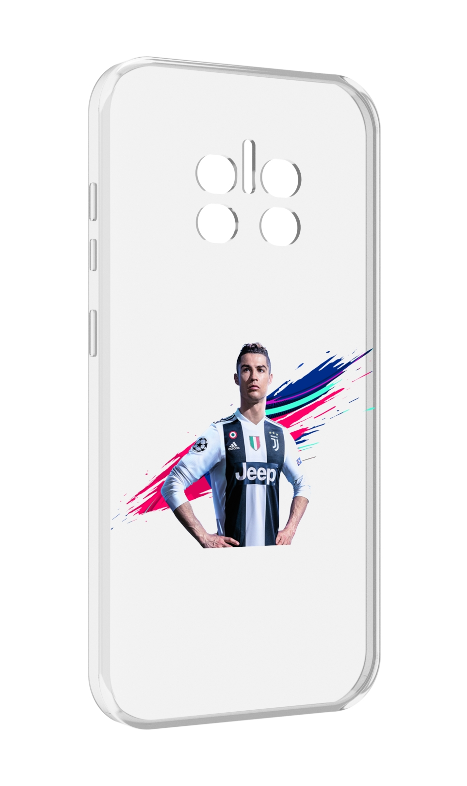 

Чехол MyPads fifa-Криштиану-Роналду мужской для Doogee V11, Прозрачный, Tocco
