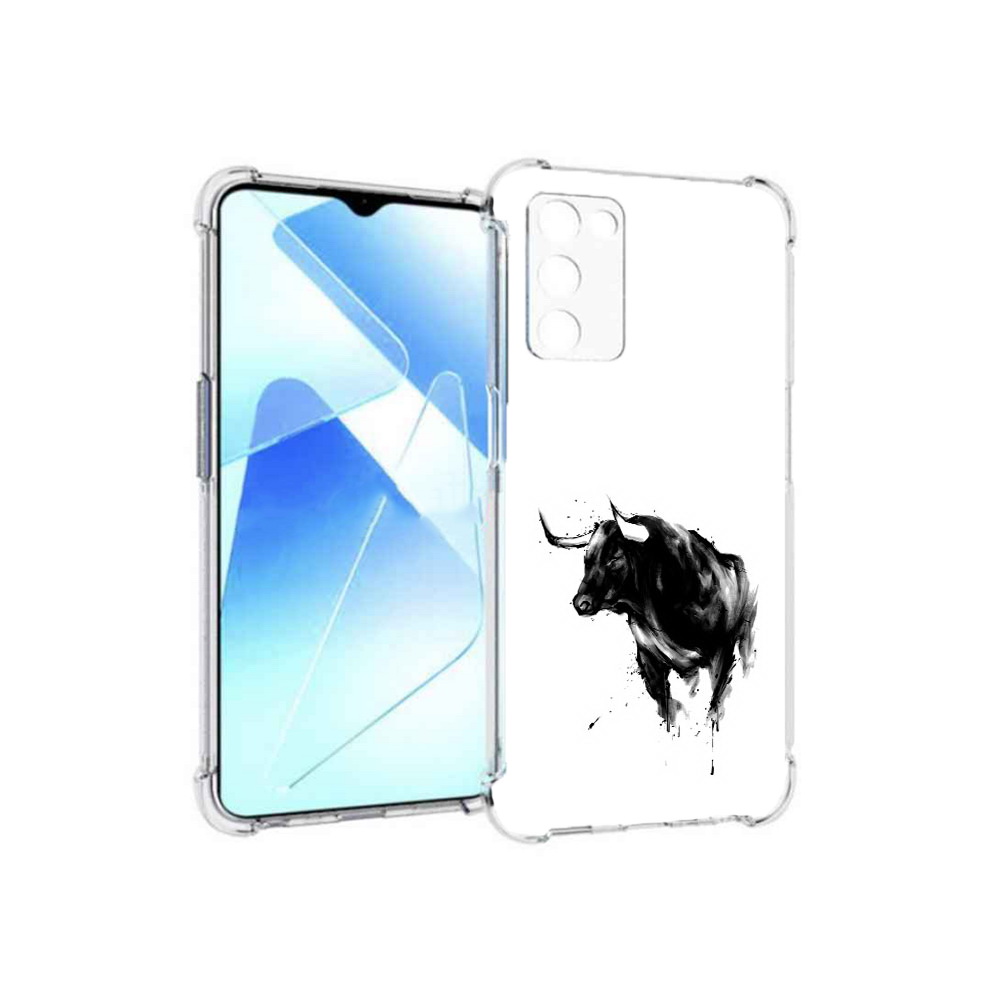 Чехол MyPads Tocco для Infinix Zero X Pro бык
