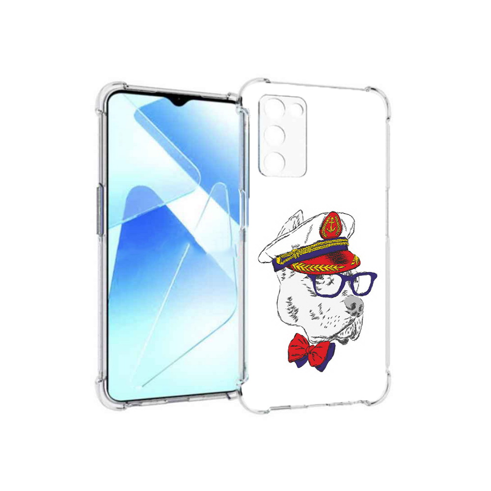 

Чехол MyPads Tocco для Infinix Zero X Pro бульдог, Прозрачный, Tocco
