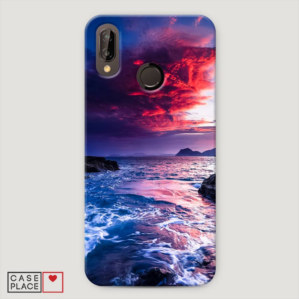 

Чехол Awog "Волны 1" для Huawei Nova 3E, 65620-3
