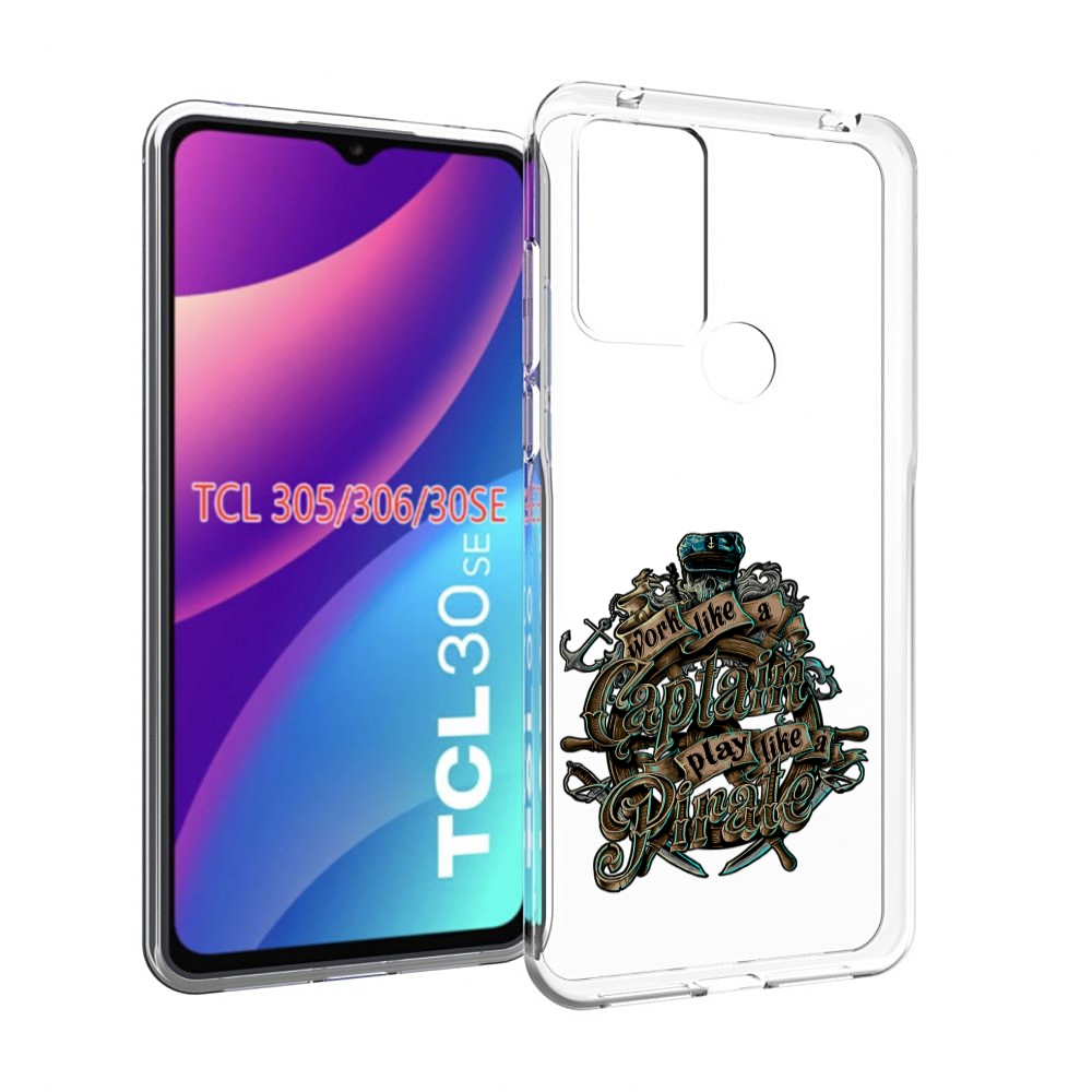 

Чехол MyPads капитан пиратов для TCL 30SE/305/306/30E, Tocco