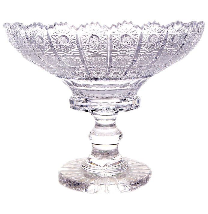 

Ваза для конфет 20,5 см н/н Glasspo "Хрусталь резной" / 146525
